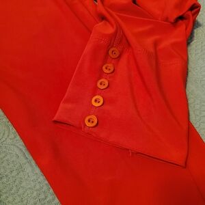 Cover Charge Red Leggings, S